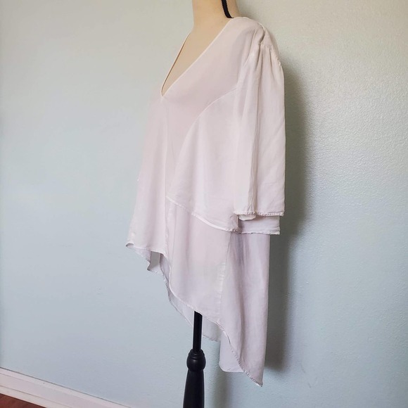 ZARA Trf White Blouse Size S - Picture 2 of 6